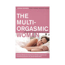 The Multi-orgasmic Woman Sexual Wellness Book cover featuring a woman smiling in bed.