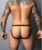 HOT MESH JOCK BLACK L/XL-0