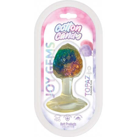 COTTON CANDY JOY GEMS TOPAZ BUTT PLUG-1