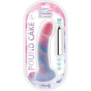 COTTON CANDY POUND CAKE 7.5 SILICONE DILDO "-1