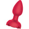 Rose Bud Tushy Light-Up Silicone Butt Plug with Remote Control