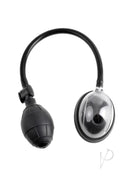 Fetish Fantasy Series Mini Pussy Pump Black and Clear for enhanced sensitivity and responsiveness.