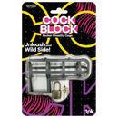 Cock Block Chastity Cage – Playfully Restrictive Fun with Lock and Key!