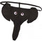 Sexy Elephant Novelty Thong in Black – Playful Trunk Design
