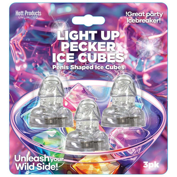 LIGHT UP PECKER ICE CUBES 3PK-1