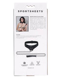 VELVET NOIR COLLAR & LEASH-2