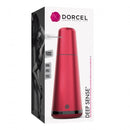 Dorcel Deep Sense Vibrating Masturbator packaging showcasing luxury design and features for enhanced male pleasure.