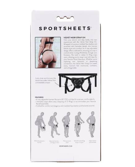 VELVET NOIR STRAP ON-2