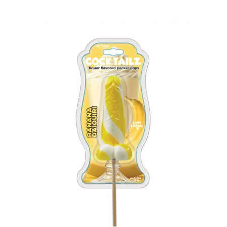 COCKTAILZ LIQUOR FLAVORED PECKER POPS BANANA DAQUIRI-1