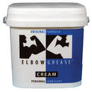 Elbow Grease Original Cream Lubricant 1/2 Gallon packaging showing the cream lubricant for personal use.