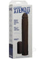 Xtend It Penis Extender Kit - Chocolate, includes customizable 9 in. sleeve for enhanced length and girth.