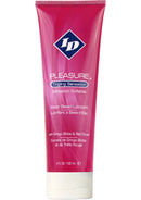 ID Pleasure Water Based Tingling Lubricant 4 Oz in pink tube, designed for enhanced arousal and sensation.