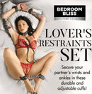 BB LOVER'S RESTRAINTS SET BLACK-0
