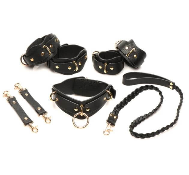 BB LOVER'S RESTRAINTS SET BLACK-3