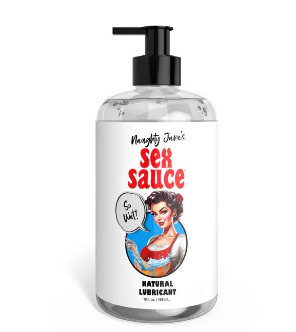 SS NAUGHTY JANES SEX SAUCE NATURAL LUBE 16 OZ-0