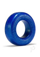 Oxballs Cock-T Silicone Cock Ring Blue, comfortable and stretchy silicone ring for long wear, designed for great fit.