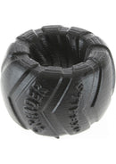 Oxballs Grinder-1 Silicone Ball Stretcher 1.5 Inch Black, premium silicone ball stretcher for comfort and weight.