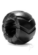 Oxballs Grinder-1 Silicone Ball Stretcher 1.5 Inch Black with thick, squishy silicone design.