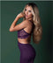 CHEMISE & THONG SET PLUM L/XL-1