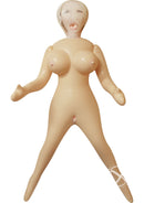 Vivid Raw Juicy Jugs Love Doll Vanilla life-size inflatable companion with generous bust and detailed face.