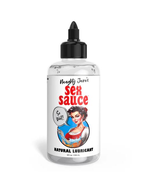 SS NAUGHTY JANES SEX SAUCE NATURAL LUBE 8 OZ-0