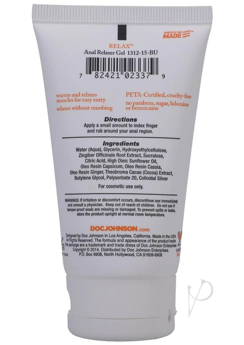 Relax Anal Relaxer - Bulk-1