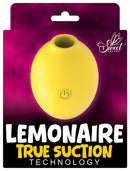 Lemonaire Suction Massager Yellow with True Suction Technology packaging.