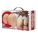 Hailey Realistic Vagina and Ass Vibrator Light packaging featuring lifelike dual-entry design.