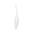 Satisfyer Twirling Joy App Controlled Vibrator White in sleek design for targeted clitoral and erogenous zone stimulation.