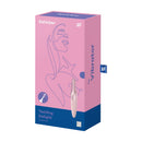 Satisfyer Twirling Delight Clitoral Vibrator Rose packaging with elegant design and precise vibration features.