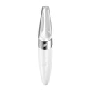 Satisfyer Twirling Delight Clitoral Vibrator White with firm tip for targeted stimulation.
