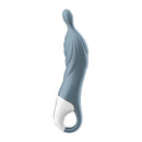 Satisfyer A-Mazing 2 A-Spot Vibrator Grey for targeted deep sensations with an ergonomic design and flexible tip.