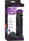Vac U Lock Codeblack 8 inch UR3 realistic cock attachment packaging, showcasing lifelike design and compatibility with Vac-U-Lock sets.