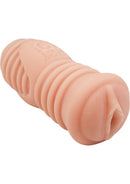 Hey 19 Pussy Stroker Uma Jolie Ivory realistic stroker for private solo play, molded from adult performer Uma Jolie.