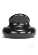 Oxballs Juicy Silicone Cock Ring 3.5 Inch Black, a soft and squishy silicone cock ring designed for comfort and enhanced support.