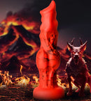 CREATURE COCKS FIRE HOUND SILICONE DILDO SMALL-3