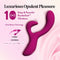 QUINN RABBIT VIBRATOR BURGUNDY-2