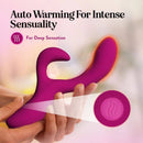 QUINN RABBIT VIBRATOR BURGUNDY-3