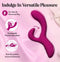 QUINN RABBIT VIBRATOR BURGUNDY-5