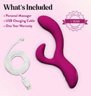 QUINN RABBIT VIBRATOR BURGUNDY-8