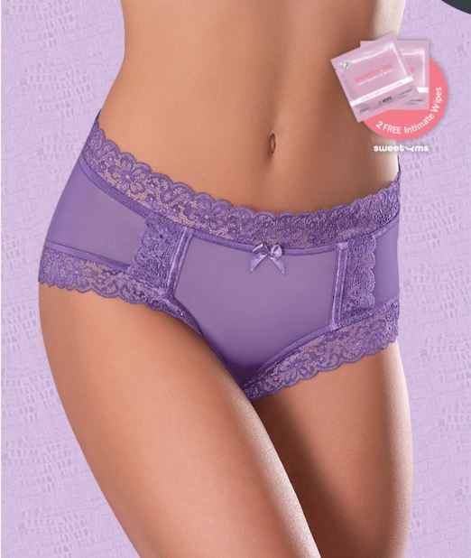 SWEETUMS BOY SHORT W/ WIPES GRAPE L/XL-1