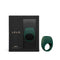 LELO Tor 2 Vibrating Cock Ring Green in its elegant packaging, showcasing the luxurious design and color.