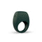 LELO Tor 2 Vibrating Cock Ring Green showcasing its sleek design and body-safe silicone material.