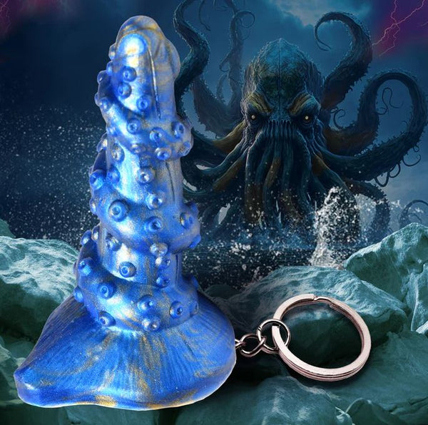 CREATURE COCKS LORD KRAKEN SILICONE KEYCHAIN-0
