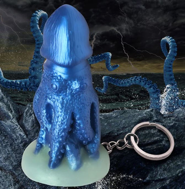 CREATURE COCKS COCKTOPUS SILICONE KEYCHAIN-1