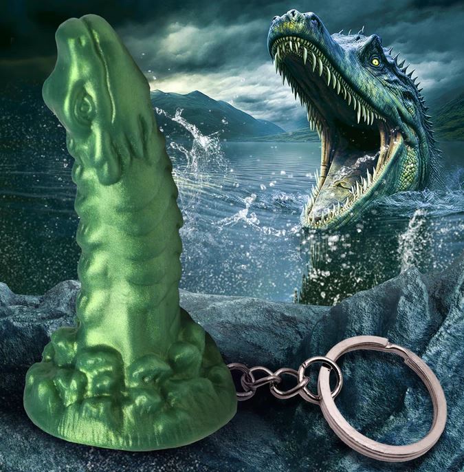CREATURE COCKS COCKNESS MONSTER SILICONE KEYCHAIN-2