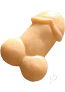 Hott Products Pecker Bites Candy Strawberry cheeky penis-shaped candy in bright strawberry flavor.