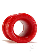 Oxballs Neo-Stretch Neo-Tall Silicone Ball Stretcher Red, soft and stretchy silicone ball stretcher.
