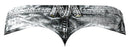 Male Power Dirty Denim Print Thong Blue S/M featuring a photorealistic denim jean design with faux zipper and pockets.