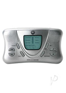 Zeus Electrosex Deluxe Digital Power Box Gray featuring digital display and control buttons.